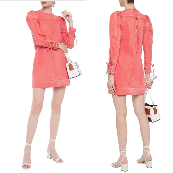 Ulla Johnson Dresses & Skirts - Ulla Johnson Mona coral soft Jean dress 8